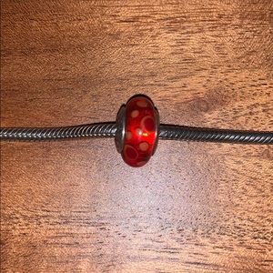 Pandora Circles Charm, Murano Glass